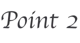 Point 2
