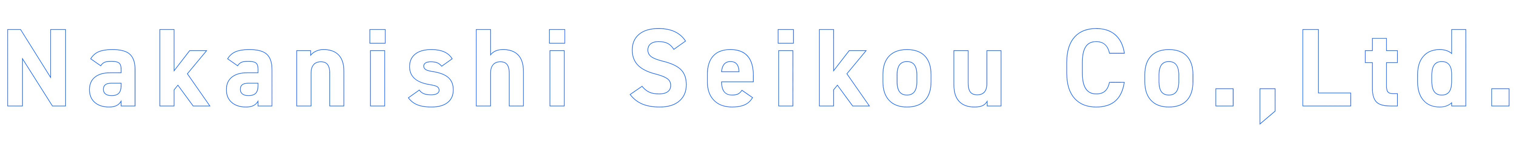 Nakanishi Seikou Co.,Ltd.