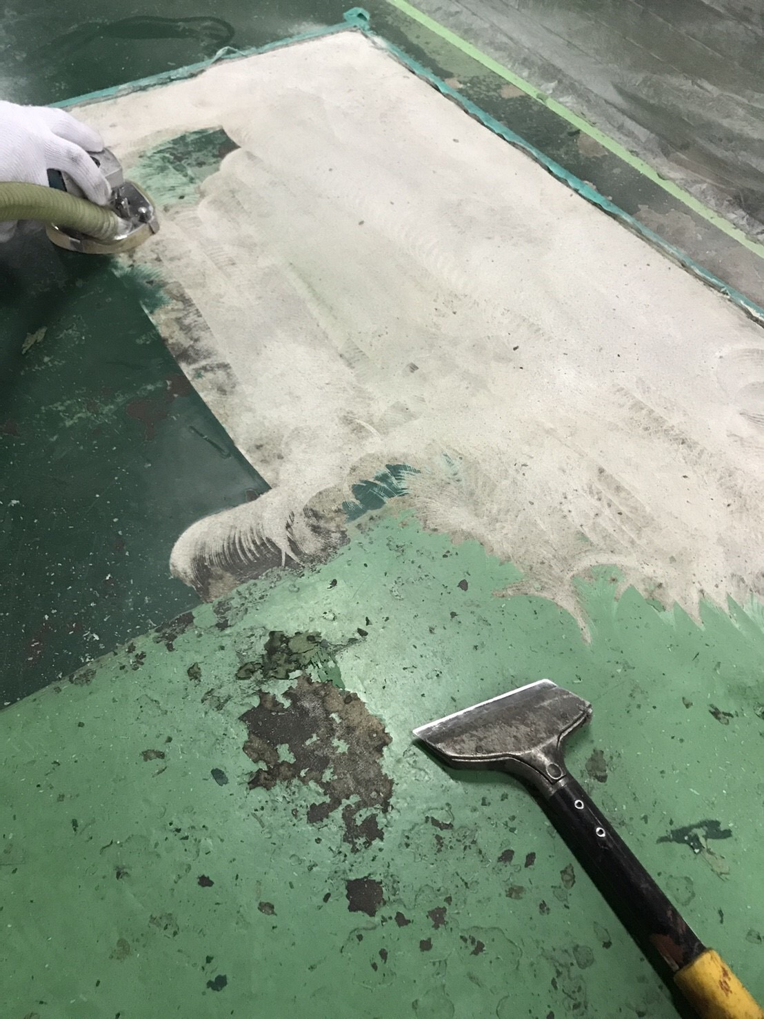 テスト施工いたします